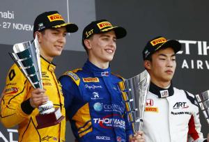 Джейк Хьюз выиграл финальную гонку GP3 в Абу-Даби, Константин Терещенко – шестой