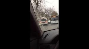 ДТП с участием автобуса произошло в Астане