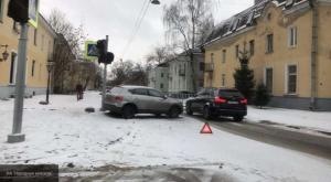 В Петербурге произошло ДТП из-за неработающего светофора