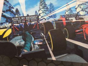 Рождественская открытка от Red Bull Racing