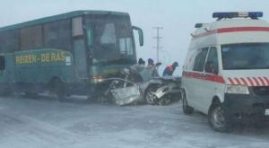 Четыре человека погибли в ДТП с участием рейсового автобуса в Акмолинской области