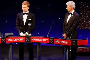 Хилл и Росберг повеселили публику на Autosport Awards