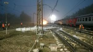 В Подмосковье в ДТП с поездом есть пострадавшие