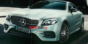 Новое купе Mercedes E-Class рассекретили до премьеры 