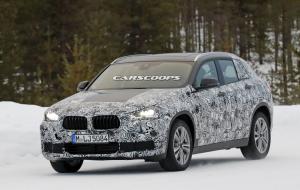 Шпионские снимки BMW X2 2017 года 