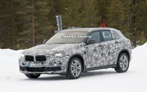 Шпионские снимки BMW X2 2017 года 