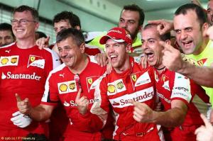 Лео Турини о реакции на победу Феттеля и Ferrari