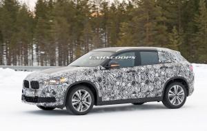 Шпионские снимки BMW X2 2017 года 