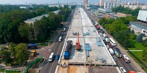 В Москве за три года построят 350 километров новых дорог