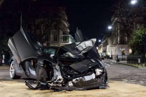 Гибель McLaren 650S Spider