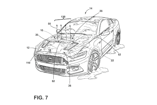 Патентные изображения Ford Mustang 