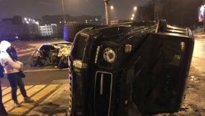 В Петербурге 18-летний сын миллиардера Пригожина разбил в ДТП свой Gelandewagen