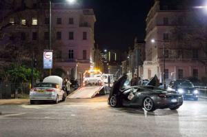 Гибель McLaren 650S Spider 