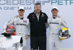 Браун: Шумахер много сделал для успеха Mercedes