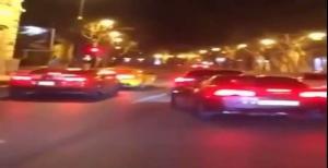 Гонка правительственных автомобилей в Баку