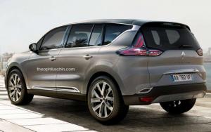 Рендеры 7-местного кроссовера Renault 