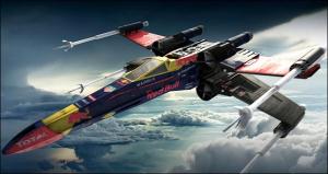 Истребители X-wing в цветах Формулы 1 
