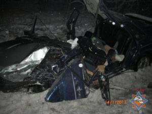В Брестском районе в лобовом ДТП пострадал водитель и семилетний ребенок