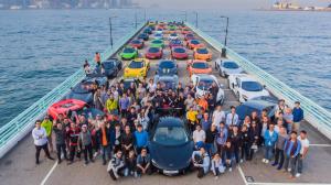 McLaren отпраздновал Новый год парадом суперкаров в Гонконге