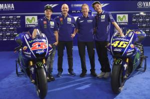 Презентация команды Movistar Yamaha 2017 