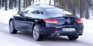 Шпионские снимки Mercedes-Benz C-Class Coupe 