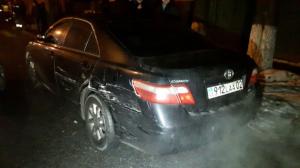Водитель Toyota протаранил четыре авто в Алматы