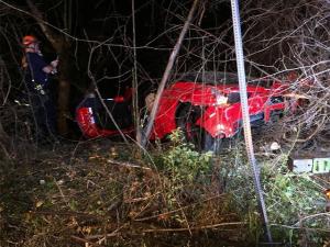 Пьяный водитель разбил вдребезги Ferrari за $400 тысяч 