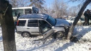 Еще одно ДТП с участием автобуса произошло в Алматы 