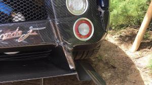 Уругваец попытался снять на видео суперкар Pagani и врезался в него 