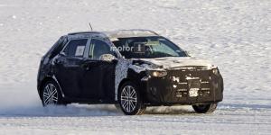 Новый кроссовер Kia Stonic впервые замечен на тестах