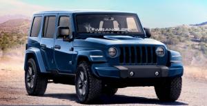В сети рассекретили решётку радиатора нового Jeep Wrangler