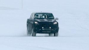 Обновленный SsangYong Actyon Sports впервые попал в объективы фотокамер 