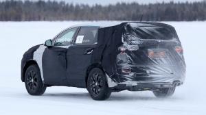 Прототип нового поколения Hyundai Santa Fe выехал на испытания