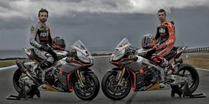 Команда Aprilia Racing представила новый дизайн Aprilia RSV4