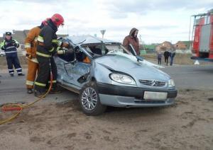 В Копыле столкнулись Citroen и МАЗ 