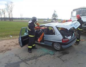 В Копыле столкнулись Citroen и МАЗ 