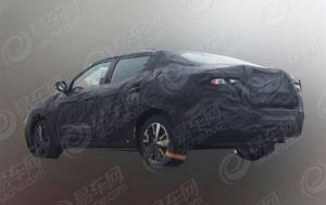 Шпионские снимки Nissan Almera 2016 года 