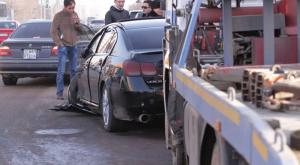 Авто выполнило сальто в ДТП в Астане 