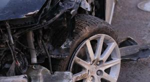 Авто выполнило сальто в ДТП в Астане 
