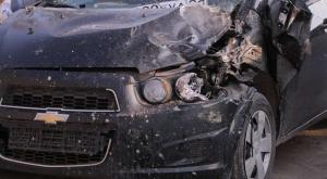 Авто выполнило сальто в ДТП в Астане 