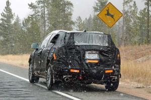 Шпионские снимки Cadillac XT5 2016 года 