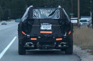 Шпионские снимки Cadillac XT5 2016 года 