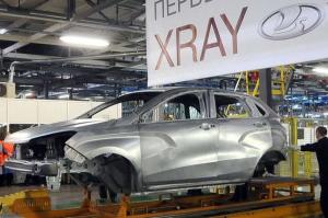 Появилось первое фото кузова кроссовера Lada XRAY