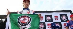Такума Сато завоевал поул первого этапа IndyCar в Сент-Питерсберге