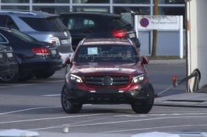 Шпионские снимки Mercedes-Benz GLC-Class 2016 года 