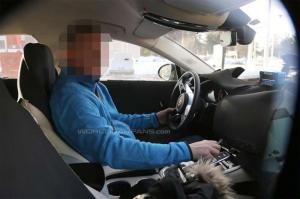Шпионские снимки салона Porsche Panamera 2016 года 
