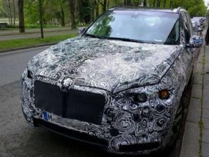 Большой внедорожник BMW построят на платформе 7-series
