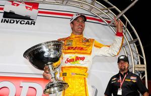 IndyCar: Райан Хантер-Рэй выиграл гонку в Бирмингеме