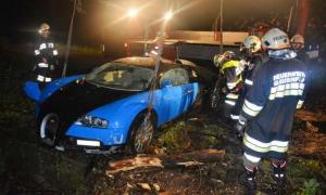 В Австрии разбился гиперкар Bugatti Veyron