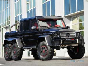 Гроза бездорожья Mercedes-Benz G63 AMG 6х6 застрял на пляже в Кувейте